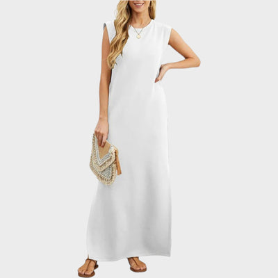 Emma™ | Wrinkle-Resistant Flowing Long Dress