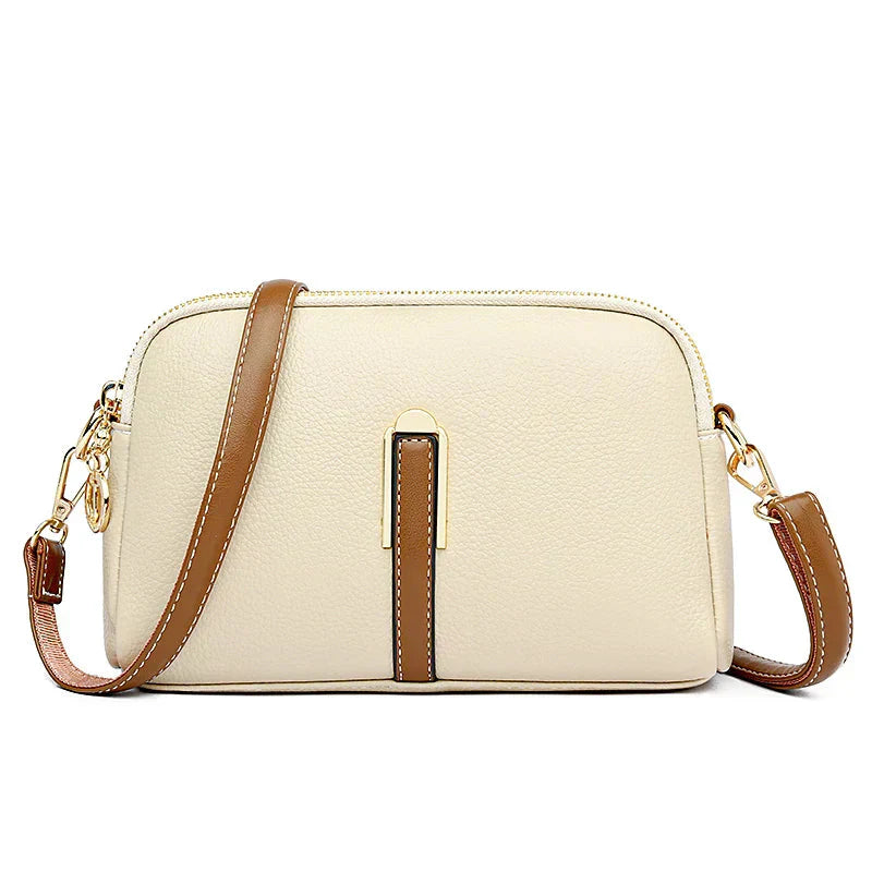 Penelope - Compact Soft Leather Shoulder Bag