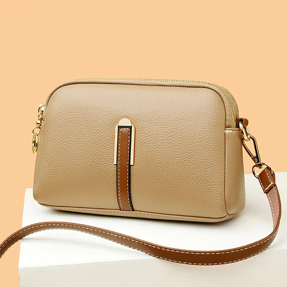Penelope - Compact Soft Leather Shoulder Bag