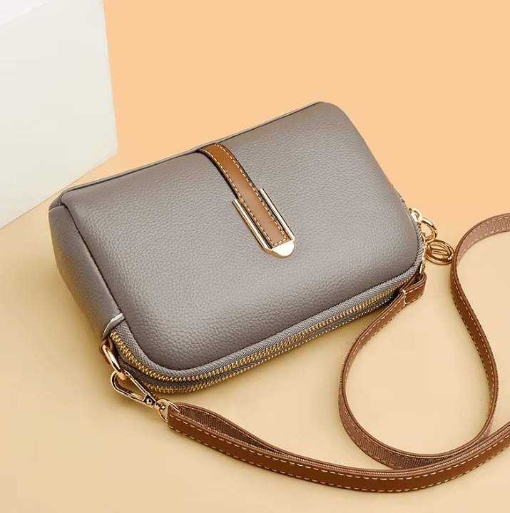 Penelope - Compact Soft Leather Shoulder Bag