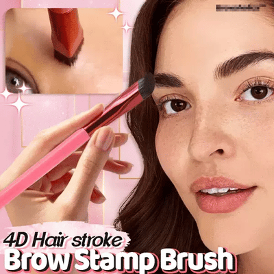 BrowWink™ 4D Hair Stroke Stamp Brush — Unlock Naturally Perfect Brows That Turn Heads Instantly