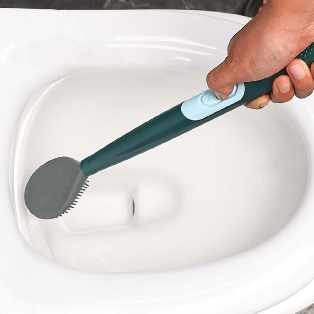 FlexiClean Brush™ — Conquer Every Corner for a Sparkling, Germ-Free Toilet