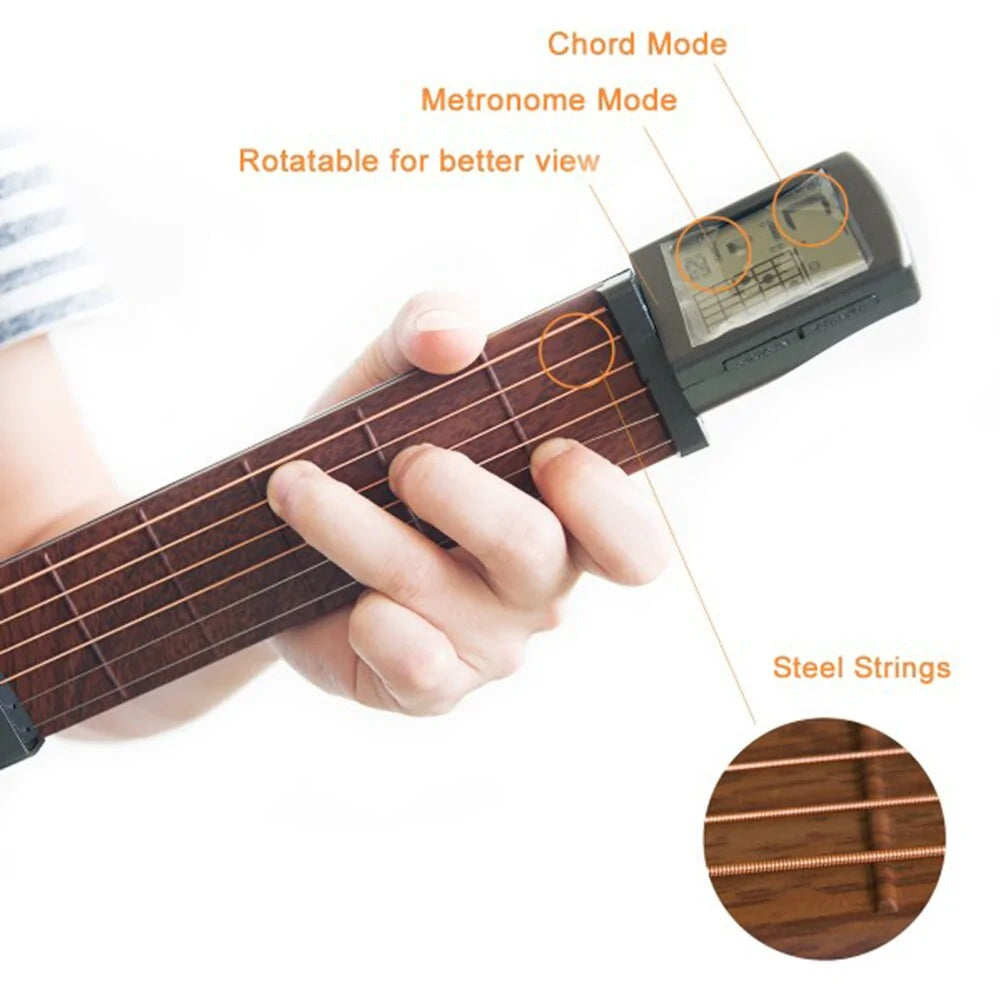 StrumMate™ Silent Trainer — Master Chords Anywhere Without Making a Sound