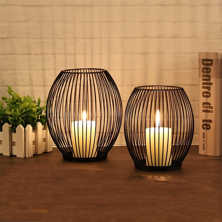 Vinthentic Iron Luminary Candle Holder
