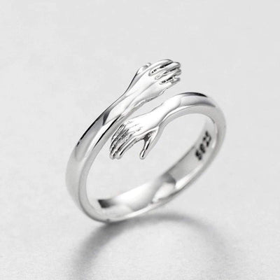 Lunaris I Silver Adjustable Hug Ring
