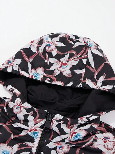 Avery™ - Lightweight Double Sided Floral Print Jacket