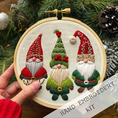 FrostVale™ Embroidery Kit — Transform Quiet Moments into Heartwarming Holiday Magic