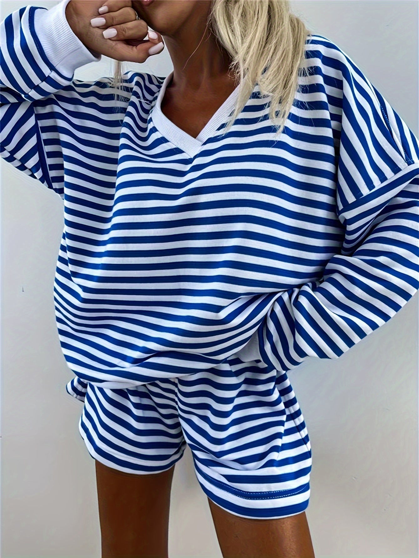 Brooklyn™ – Casual Striped Lounge Set