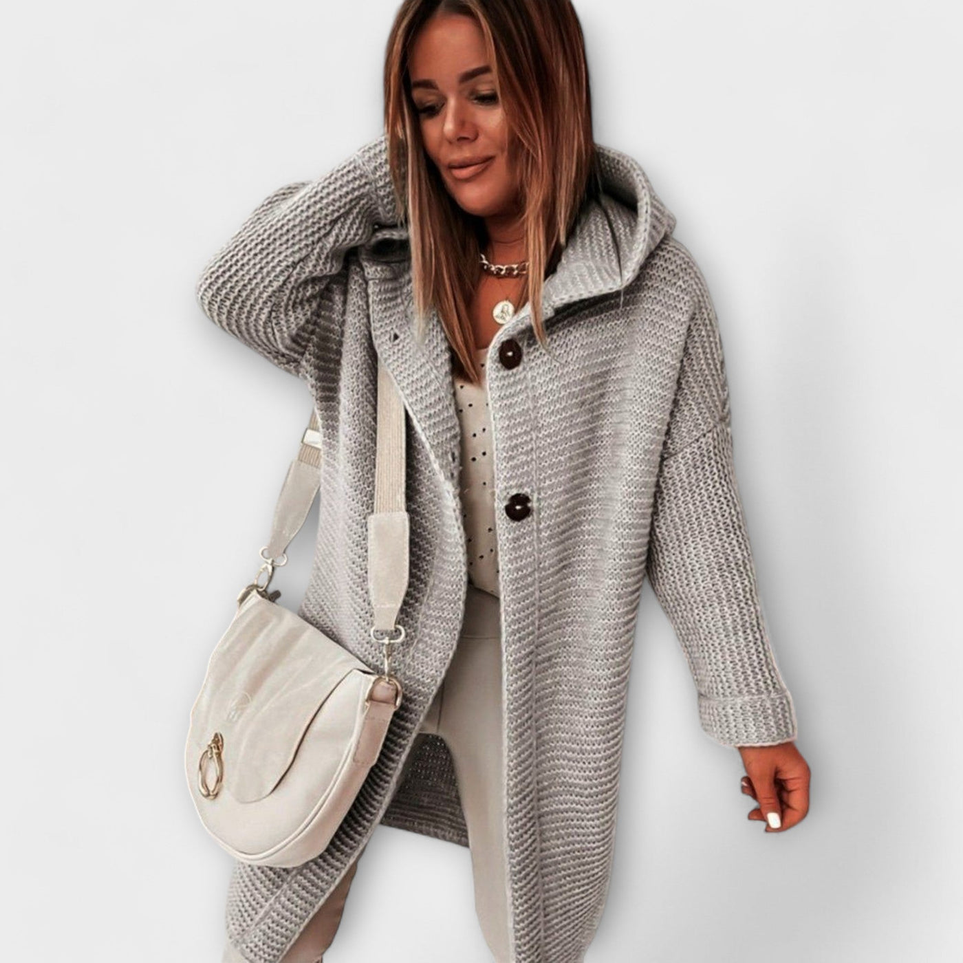 Famoso – Stylish Knit Cardigan