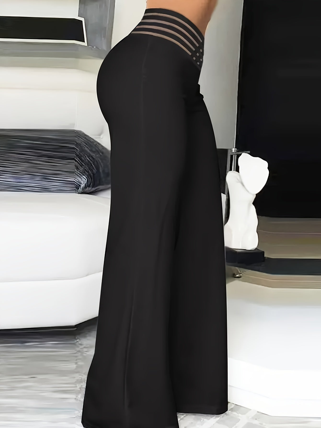 Lena – Tummy Control Wide Leg Pants