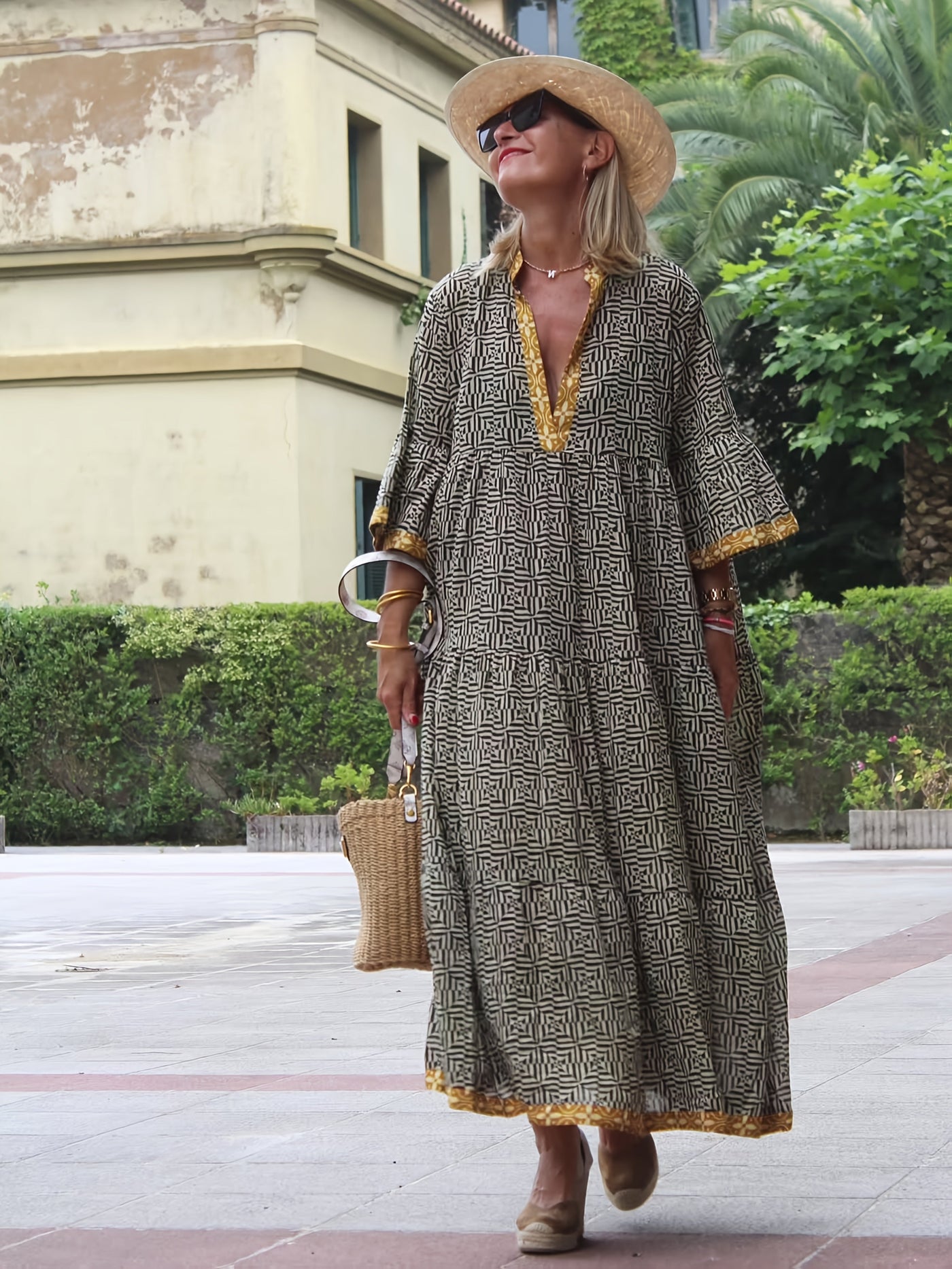 Iris | Coastal Luxe Boho Dress