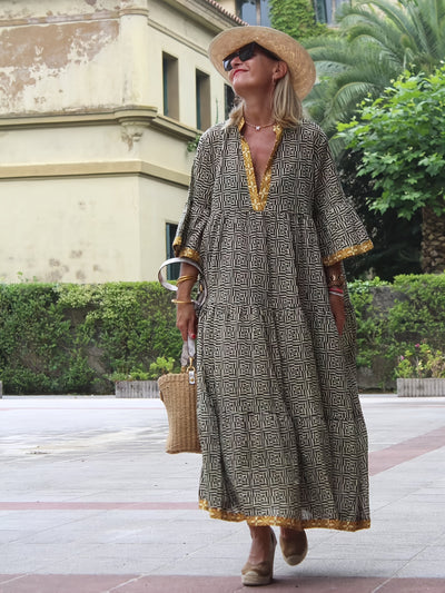 Iris | Coastal Luxe Boho Dress