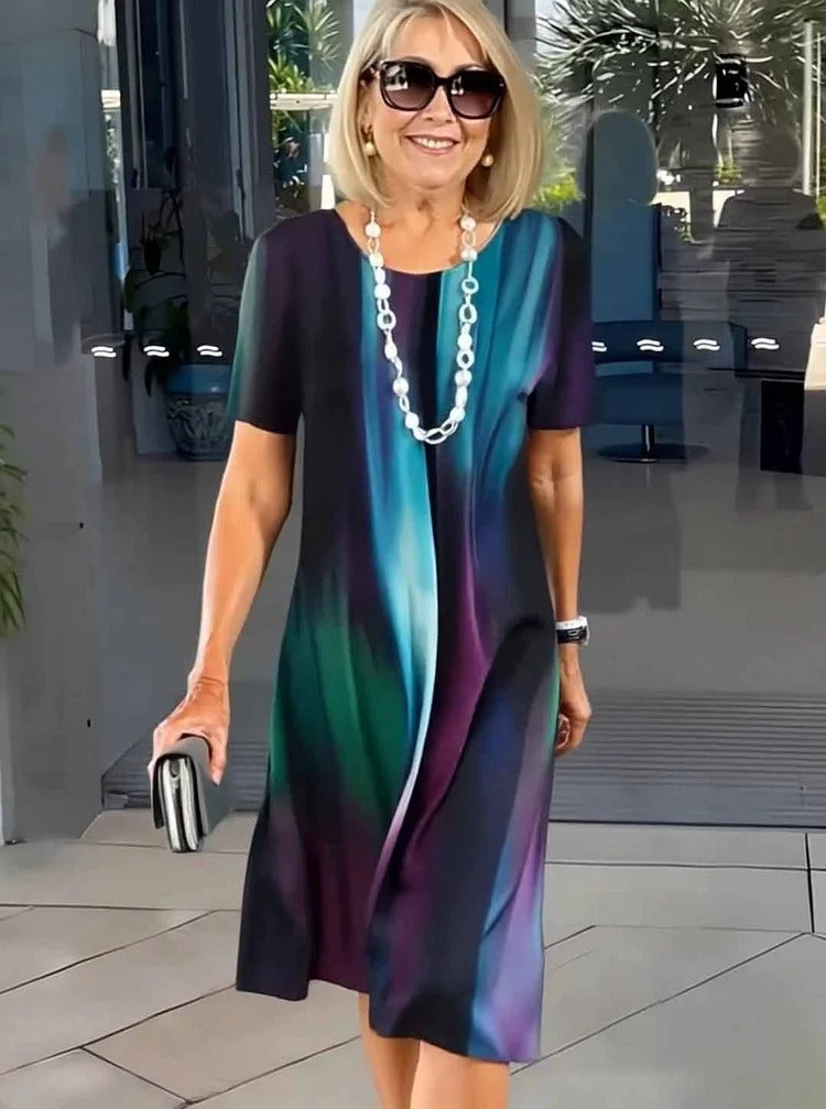 CATHERINE | RELAXED FLORAL SHIFT DRESS