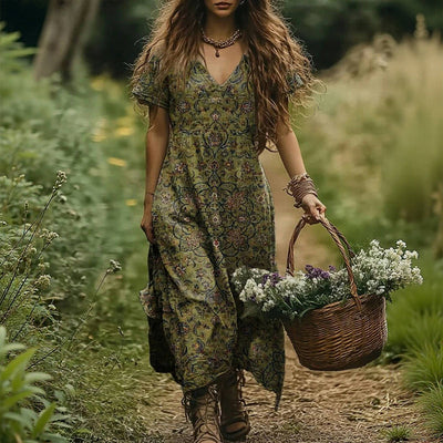 Nova™ - RELAXED VINTAGE DRESS WITH FLATTERING SILHOUETTE