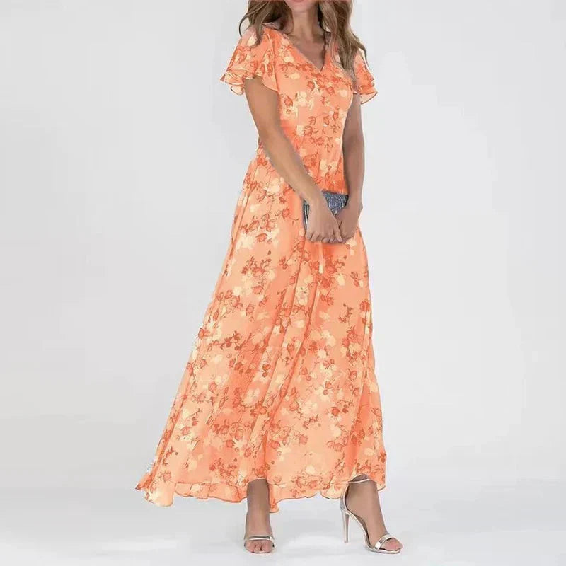 Astrid™ | Long Floral Dress
