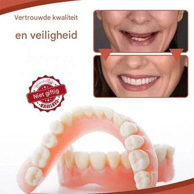 SilqueEase™ — Experience Pain-Free Denture Comfort That Lets You Smile with Confidence All Day