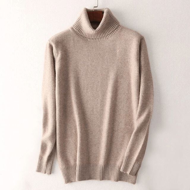Fera Leo Cashmere Turtleneck Sweater