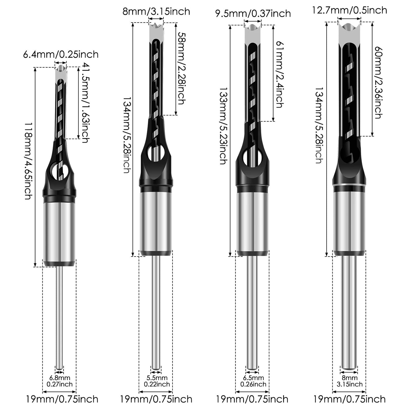 MasterCraft Pro™ Adapter and Mortising Chisel Set — Cut Perfect Joints Fast and Reclaim Your Time for What Matters Most