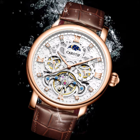 BUSINESS LEATHER STRAP MECHANICAL AUTOMATIC WATCH™