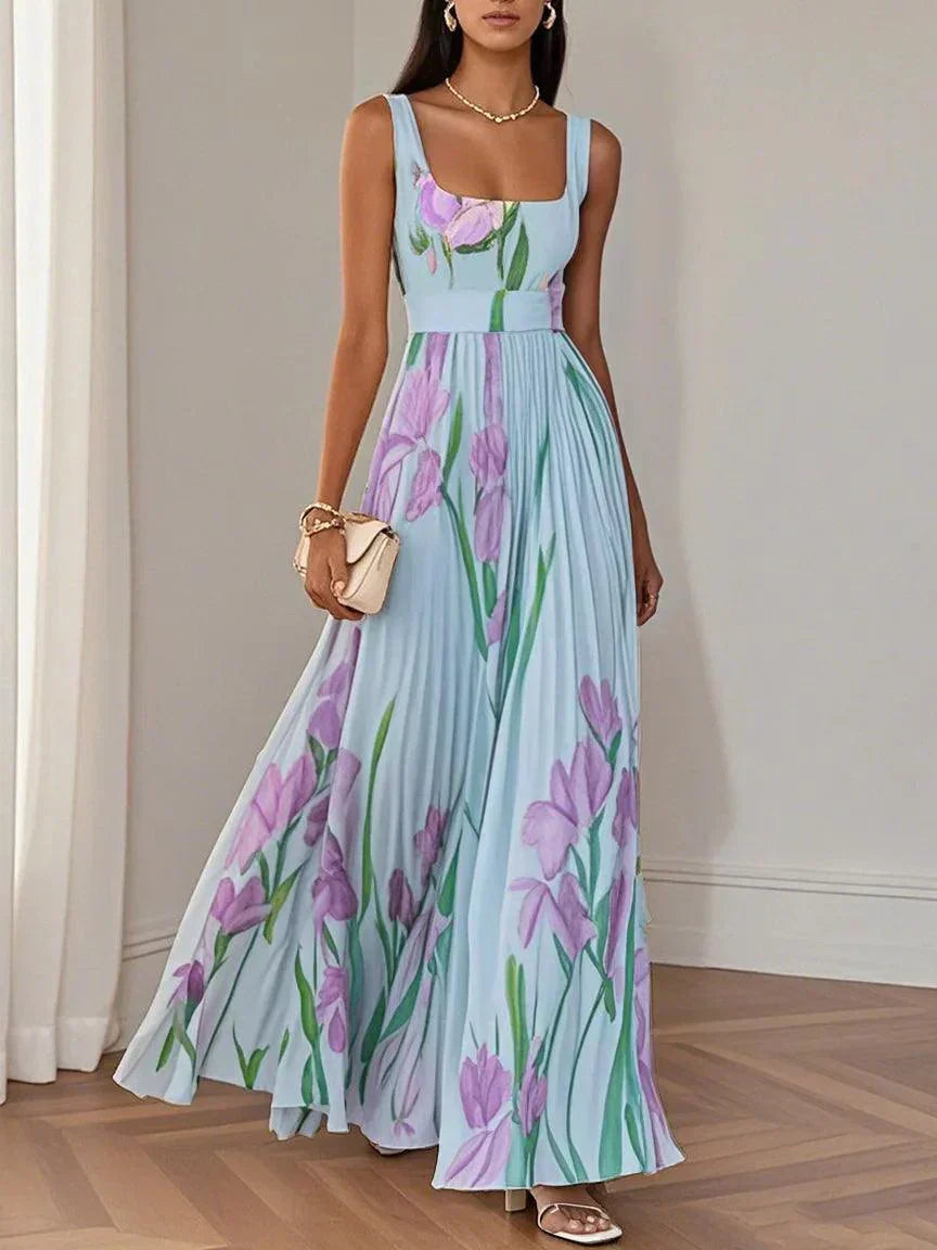 Ellise | Elegant Floral Maxi Dress