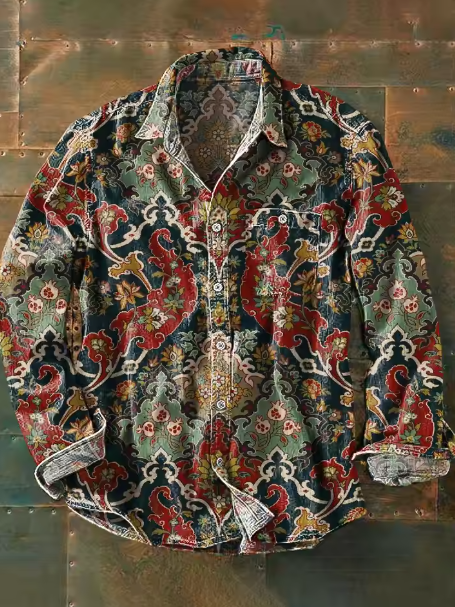 Apollo - Graphic Statement Pocket Shirt