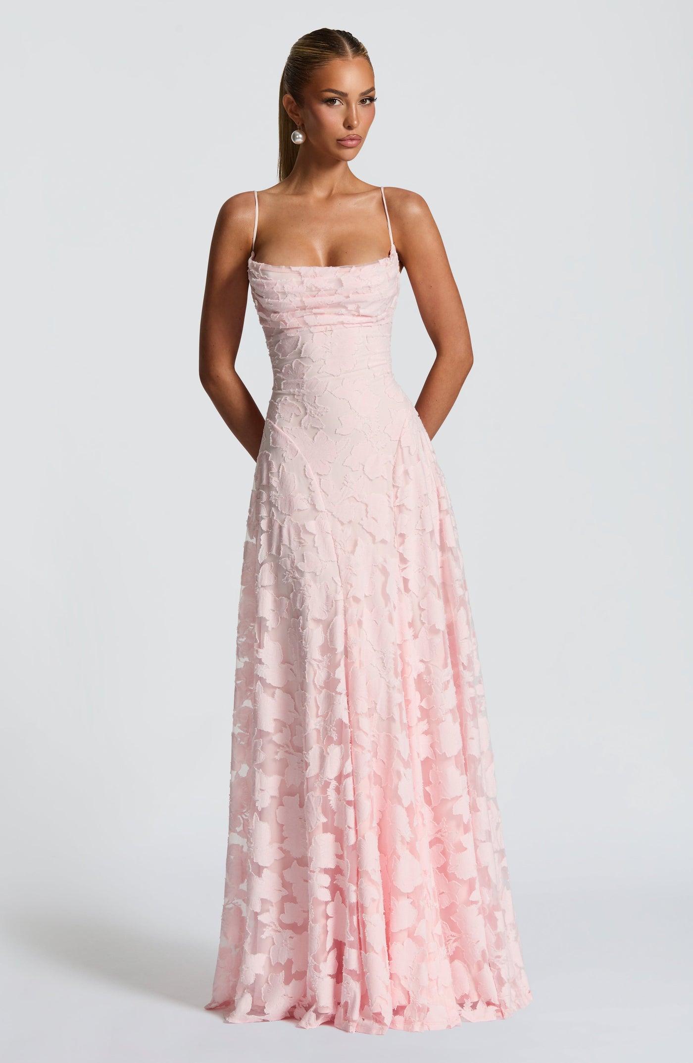 Phoebe | Long Dress with Lace Corset