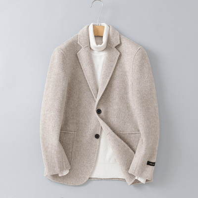Franco Bianchi Double-Sided Wool Coat