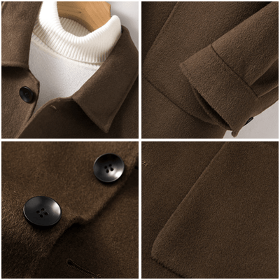 Franco Bianchi Wool Trench Coat
