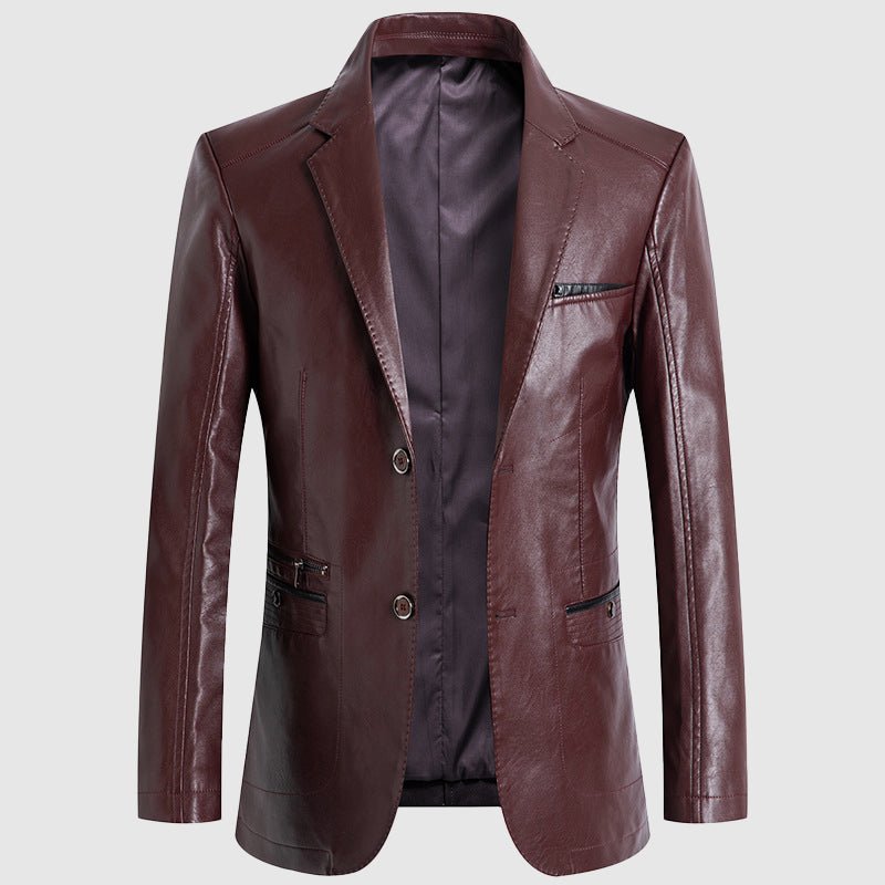 Gary Hollings Elegant Leather Jacket
