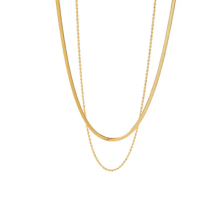 Juliana Solvia Necklace | Gold 18k