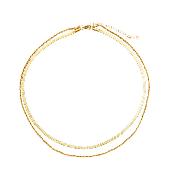 Juliana Solvia Necklace | Gold 18k
