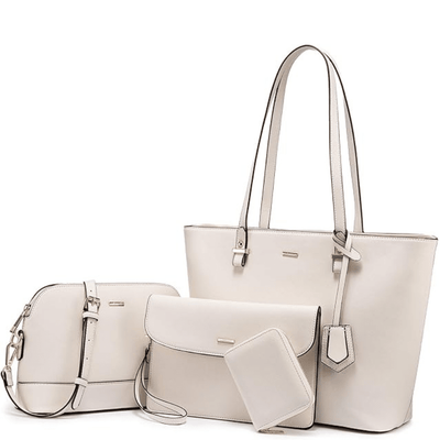 Ashby - Versatile 3-Piece Leather Handbag and Shoulder Bag Set