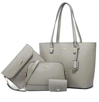 Ashby - Versatile 3-Piece Leather Handbag and Shoulder Bag Set