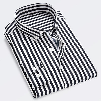 Straviero – Men’s Bold Stripe Shirt