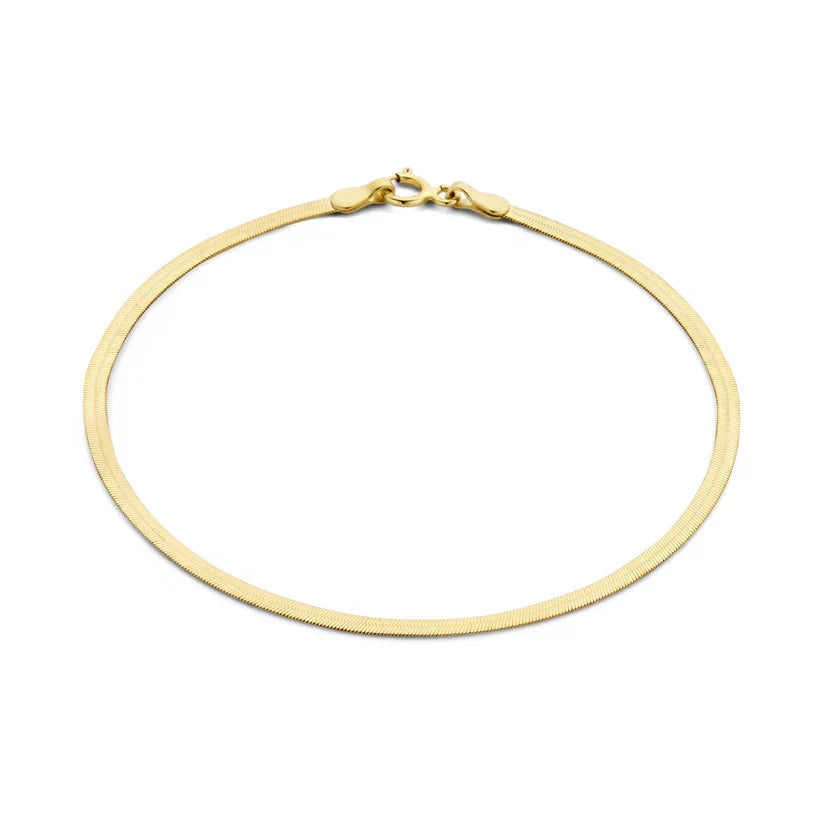 Soleil Serpent Bracelet | White Gold 14k