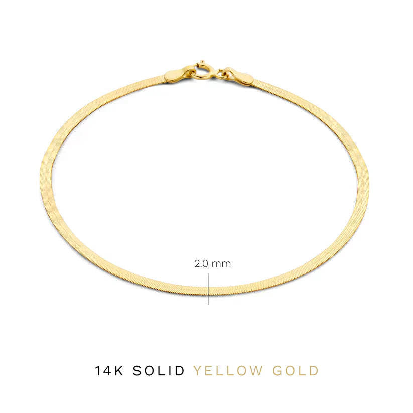 Soleil Serpent Bracelet | Gold 14k
