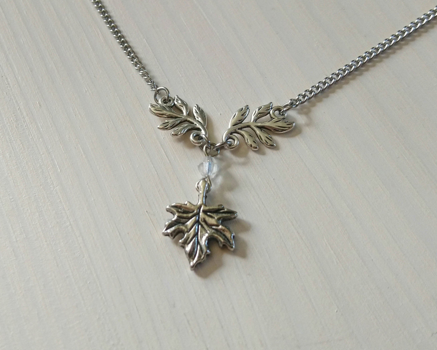 Autumnal Maple Boho Necklace