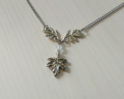 Autumnal Maple Boho Necklace