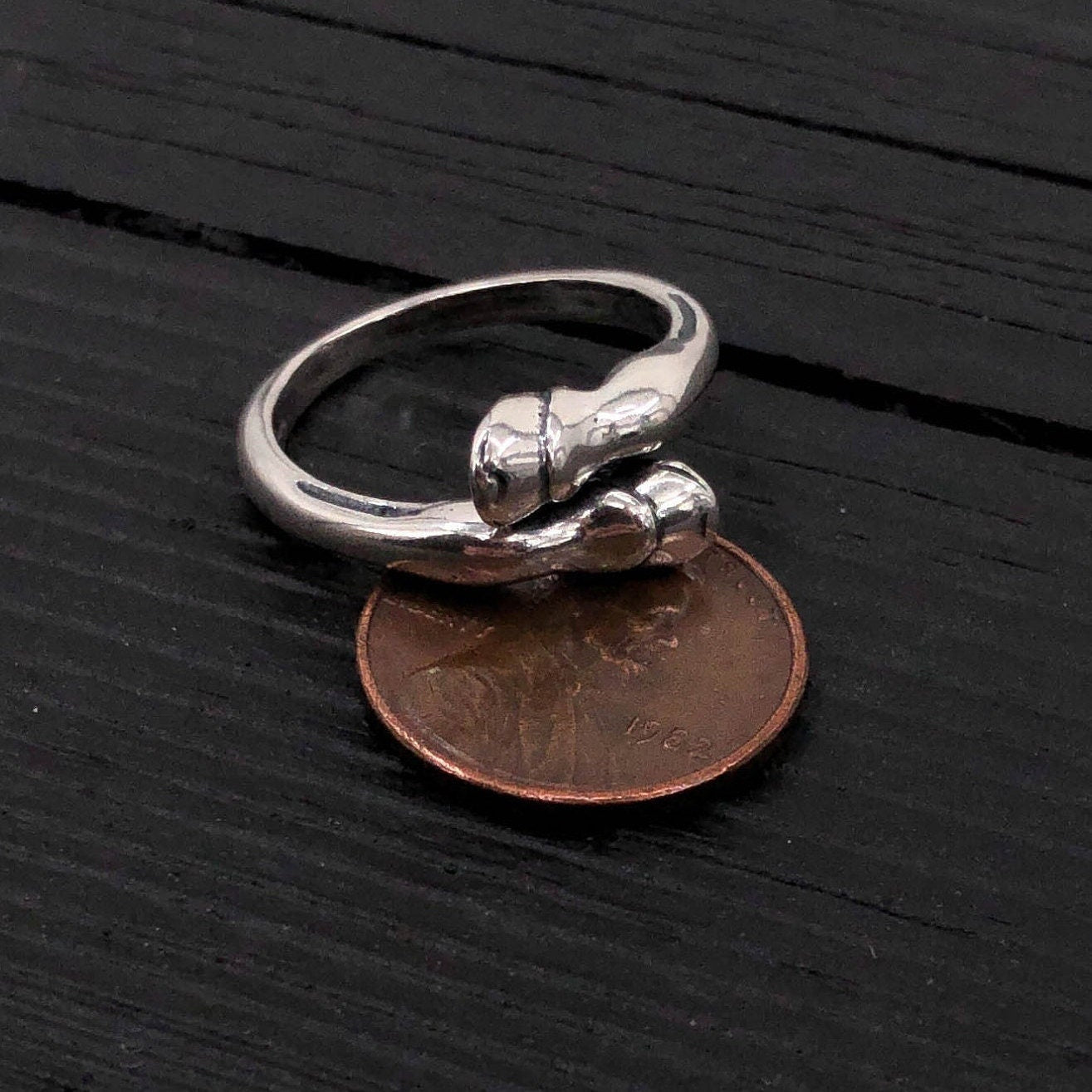 Horse Hoof Ring in Sterling Silver