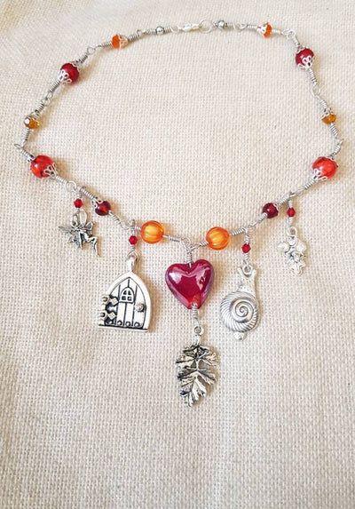 Autumn Fairy Necklace