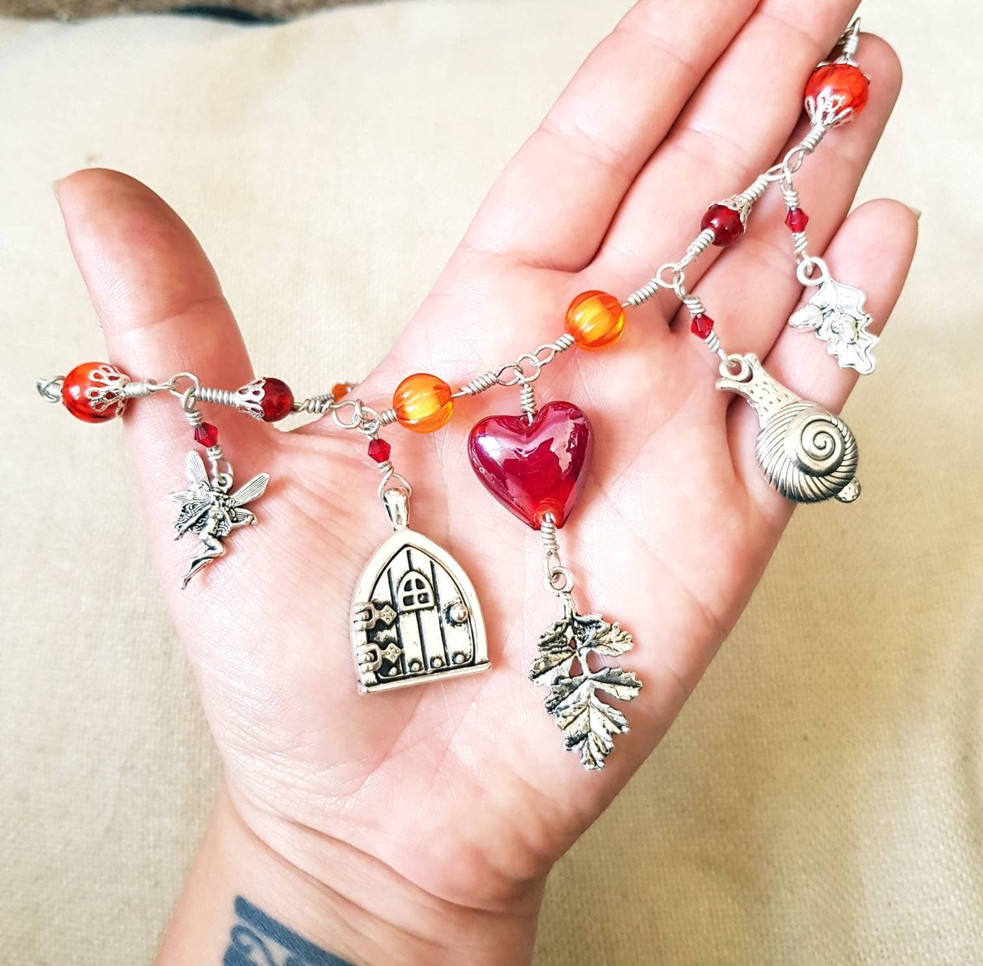 Autumn Fairy Necklace