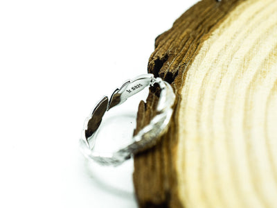 Feather 925 Sterling Silver Ring