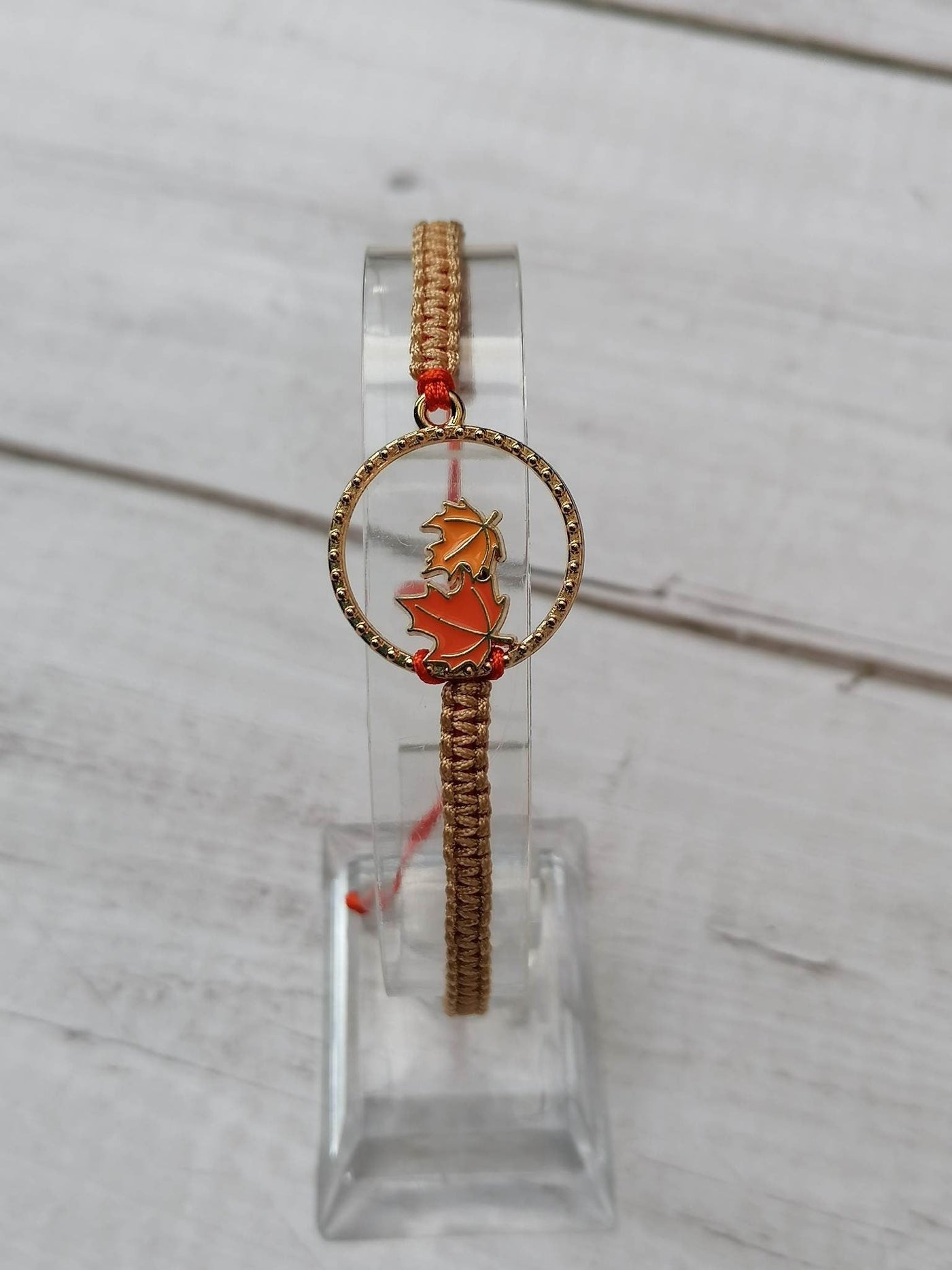 Woodland Maple Leaf Bracelet