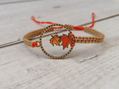 Woodland Maple Leaf Bracelet