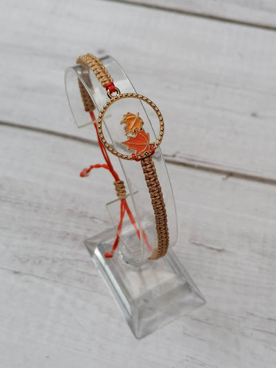 Woodland Maple Leaf Bracelet