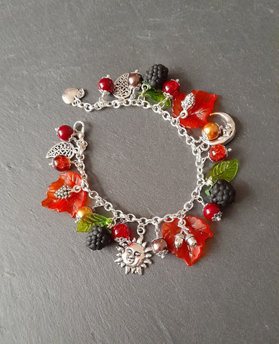 Mabon Charm Silver Bracelet Silver