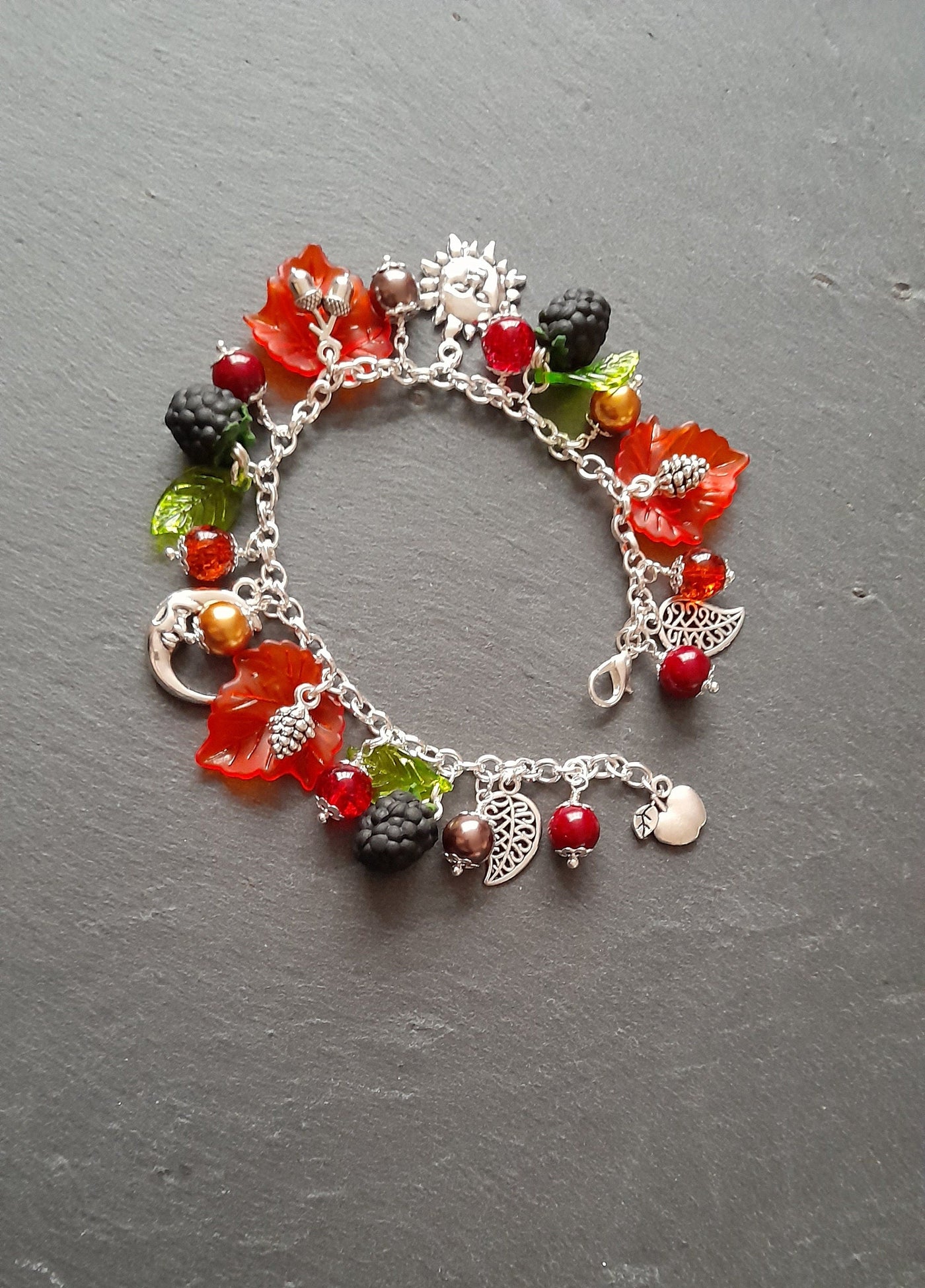 Mabon Charm Silver Bracelet Silver