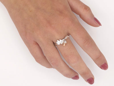 Oak Leaf & Acorn Sterling Silve Ring