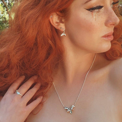 Oak Leaf & Acorn Sterling Silve Ring