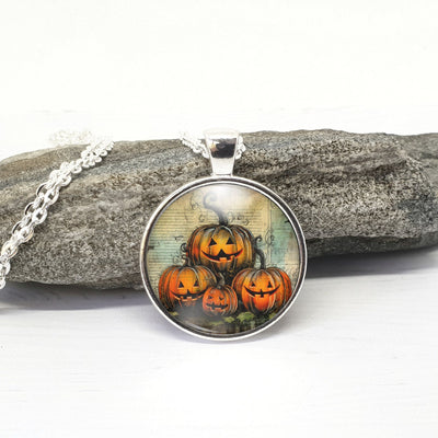 Halloween Pumpkin Necklace
